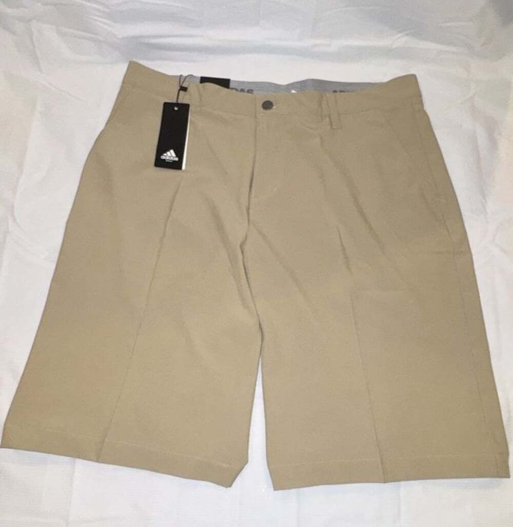 Adidas Ultimate365 Size 34 Khaki Golf Shorts - Men’s